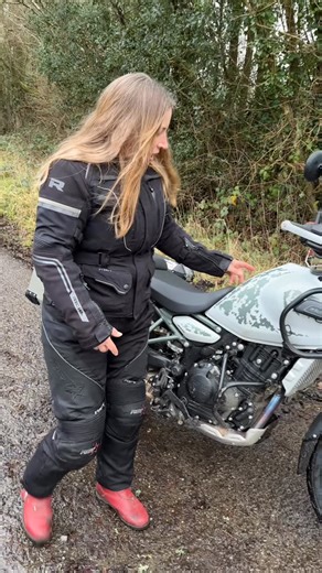 The Good Times Motorbike Channel | Lana shows us the mods we’ve done to the Royal Enfield Himalayan 450, to make it easier for her to ride, and touch the ground. For... | Instagram