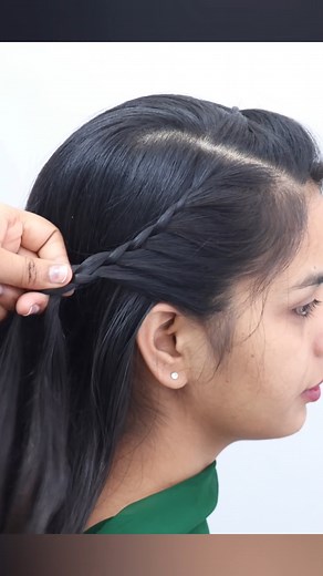 155K views · 1.4K reactions | Beautiful hairstyle for wedding & functions. | Hair Fashion | Facebook