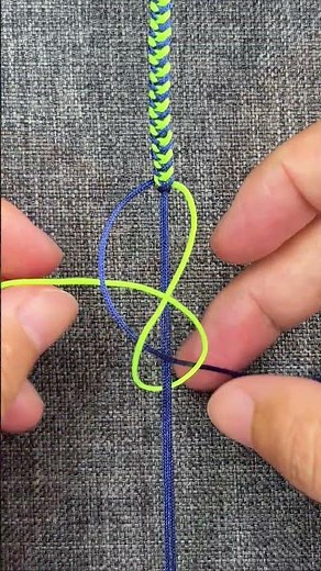 How to Braid Bracelet with String #shorts #bracelet #easycraft