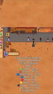How to change frog color in. stardew valley || how get frog in stardew valley