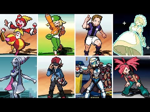 Pokémon Black 2 & White 2 : All Trainer Animations (HQ)