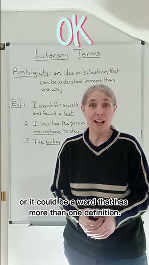 What is an Ambiguity? Improve Your English Vocabulary and Writing Tips #shorts #backtoschool