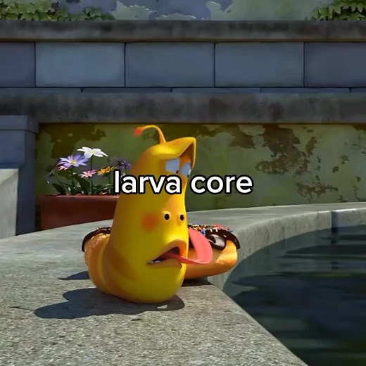 Funny Red Larva Cartoon Compilation