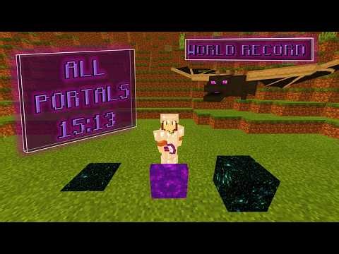 GETTING EVERY PORTAL IN 15 MINUTES [WORLD RECORD]