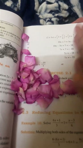 Do you really think I am addicted to maths ,na buggu na I am addicted to this flower smell l🎀🫧🎧🌸