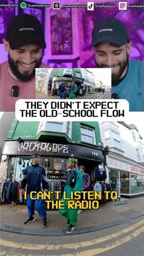 They Weren’t Expecting the Old-School Flow 😳 ‪@RenMakesMusic‬ #music #rap