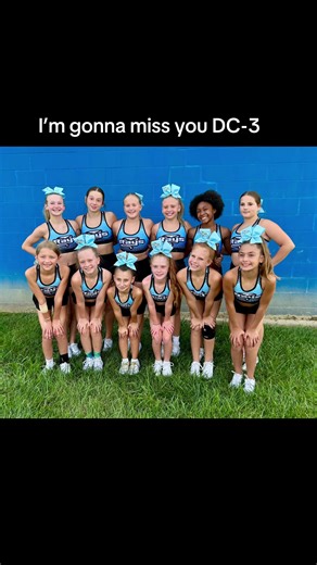 Love you DC-3 #cheer💚💙💜 #DC-3 | cheerleading