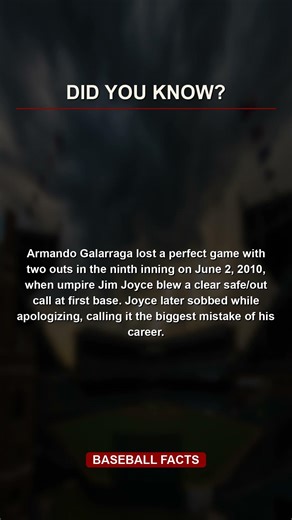 Did You Know? Baseball Facts #Shorts