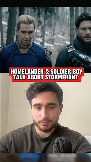 Homelander & Soldier Boy Talk about Stormfront #theboys #homelander #shorts