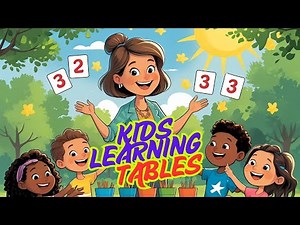 Learn Table of 3 with Rhyme || 3 Ka Table, #TableOf3 #3KaTable #KidsLearning ,#youtube, #cartoon
