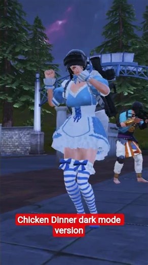 Dark mode chicken dinner version #bgmi #bgmilive #bgmishorts #gaming #gameplay #bgmihighlights