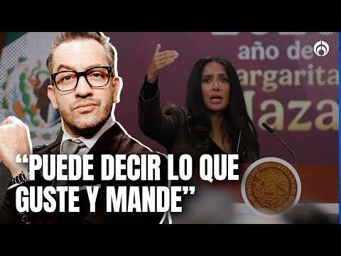 Salma Hayek elogia a Sheinbaum en lanzamiento del plan cinematográfico