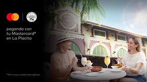 Disfruta de un 10% de descuento con tu Mastercard en los establecimientos participantes de La Placita, para que apoyes a los negocios locales que han abierto sus puertas de manera segura. Promoción válida del 18 de noviembre al 18 de enero, 2021. | Mastercard