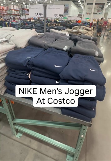 New at Costco! January 2026 ✅NIKE Men’s Fleece Jogger (Item 1525214) #costco #costcofinds #reels #nike #joggers