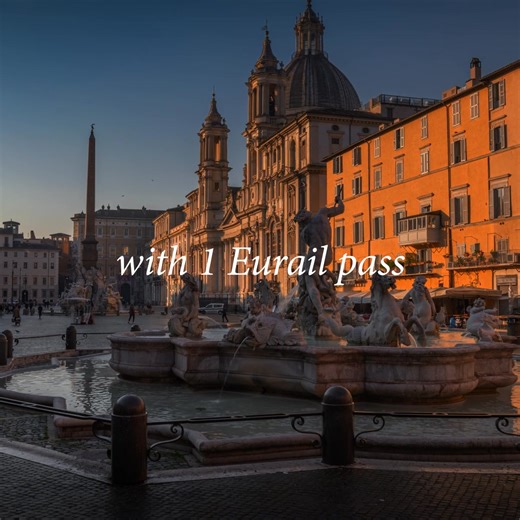 Dreaming of a big Europe trip? Get around by train with Eurail! 1 rail Pass to explore 33 European countries. | Eurail