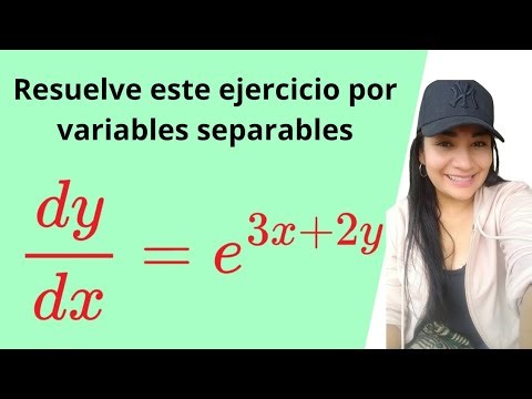 Two solved examples with separable variables. Differential equations