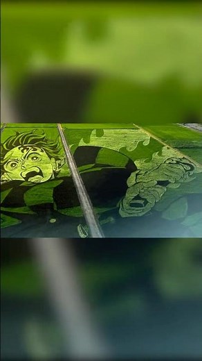 2025年の行田市田んぼアートは竈門炭治郎だ！