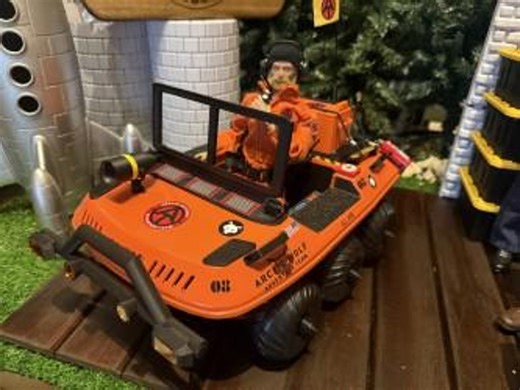 Gi Joe Adventure Team ATV Custom Conversion Kit - Arctic Wolf Alternate Version - Pls Read Description - Etsy