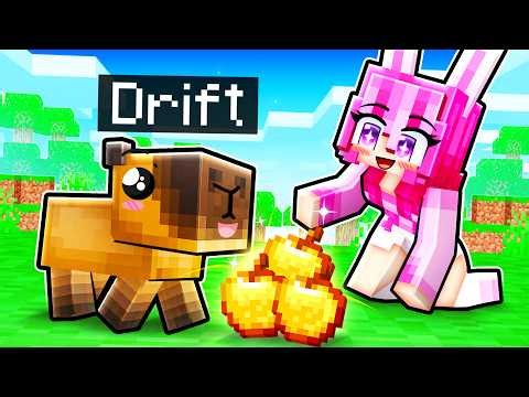 Playing As A BABY CAPYBARA In Minecraft!