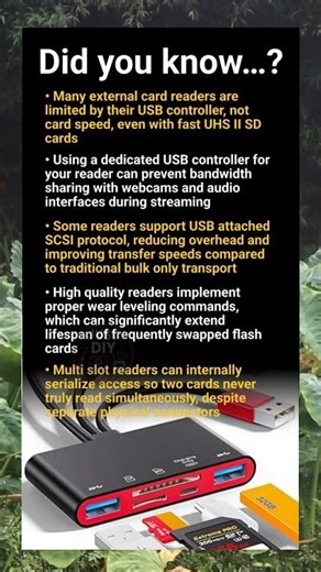 External card reader for streaming: speed bottlenecks, USB myths and workflow optimization
