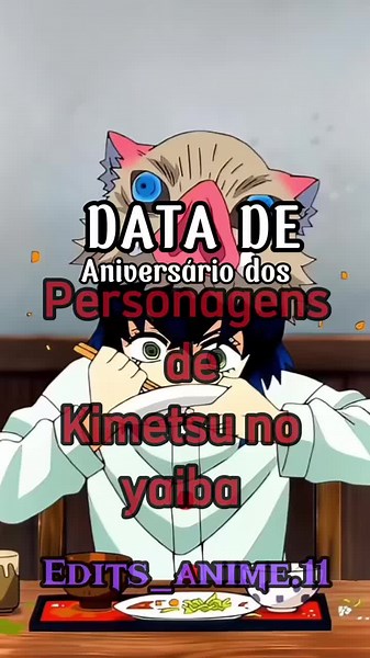 Aniversário dos Personagens de Demon Slayer: Descubra Datas Especiais