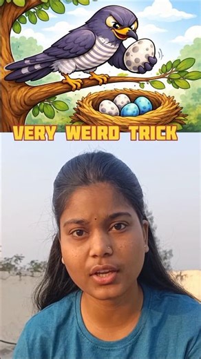 cuckoo trick, very weird....... ‪@anshikaPandey_23‬