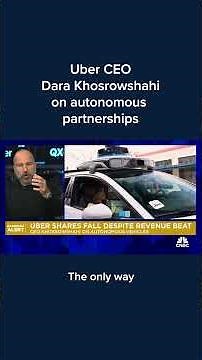 Uber CEO Dara Khosrowshahi on autonomous partnerships