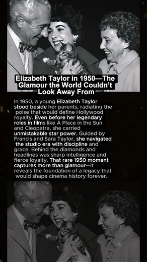 Elizabeth Taylor in 1950—The Glamour the World Couldn’t Look Away From💔