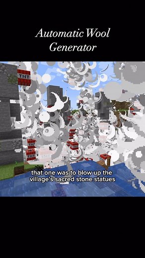 @enerhgizemc on Instagram: "Automatic Wool Generator 🌞 #minecraft #gaming"