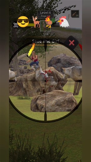 shooting by gun level 6 #game #gaming #gamer #gameplay #shortsgaming