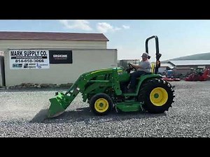2022 John Deere 3033R Compact Tractor Loader Belly Mower 4X4 Hydro 3 Point Hitch Nice For Sale