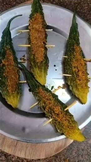 Bharwa karela ll #shorts #food #recipe