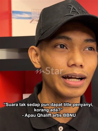 “Suara tak sedap pun dapat title penyanyi, korang ada?” - Apau Qhaliff artis BBNU #sembangentertainment #mstar #apauqhaliff