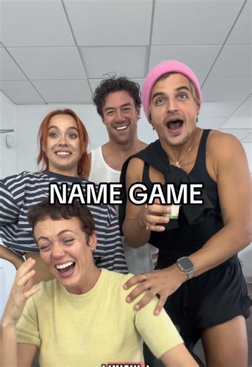 We go again! Episode 1 of the #namegame 🤪 #strictly @Kai Widdrington @Nikita Kuzmin