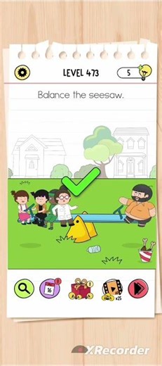 the brain test solution level 473 👍😎😃