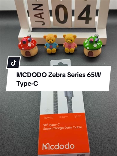 MCDODO Zebra Series 65W Type-C Charger Review