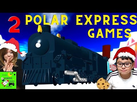 We Play 2 Polar Express Games On Roblox Polar Express Train Simulator Games Train Crashing on Ice