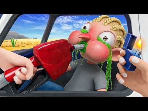 Killing My Customers In The Most PSYCHOTIC Ways In Gas n Cars VR...