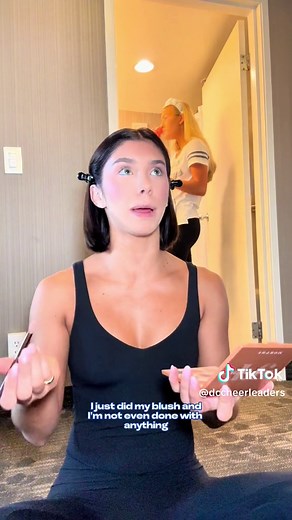 Cheerleader Costume Prep for Cowboys Camp in Oxnard