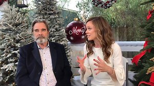 We are LIVE with Rachel Boston & Beau Bridges, stars of the upcoming premiere of “Christmas in Angel Falls!” What would you like to ask them? | Hallmark Mystery