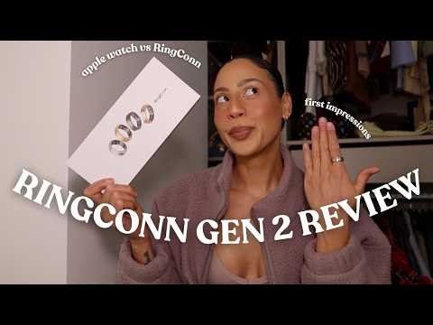 RingConn Gen 2 unboxing Review + app set up + Apple watch vs smart ring