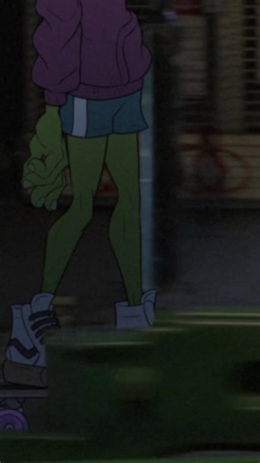 Skateboard aura ✨#animationaura