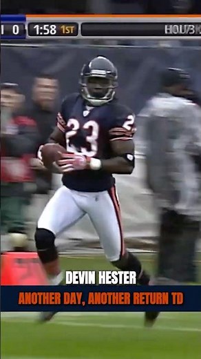 Devin Hester’s INSANE 89 Yard Punt Return TD! 😱