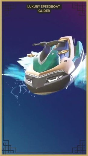 Luxury Speedboat Glider Fortnite ☂ #fortniteshorts