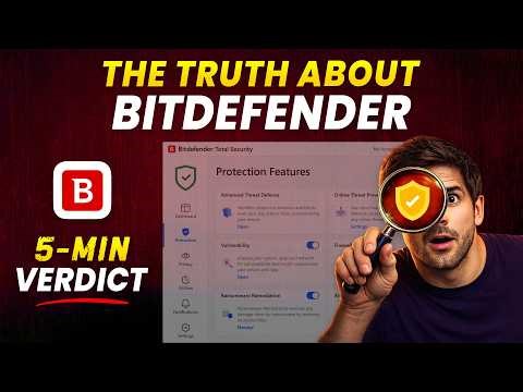 Bitdefender Review in 5 Mins: Don't Buy Until You See This! (2026)