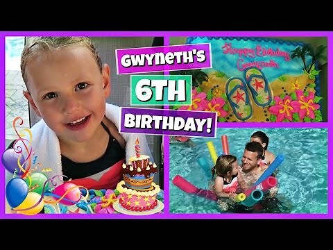 GWYNETH'S 6TH BIRTHDAY PARTY | OPENING PRESENTS!
