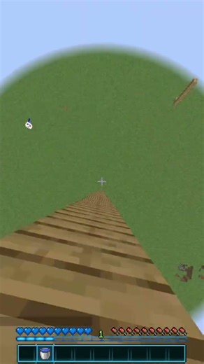 OP Water Bucket Clutch #minecraft #subscribe