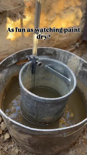 Double ring Infiltrometer testing #septicboys #perc #fun #watchingpaintdry | SPEK Septics