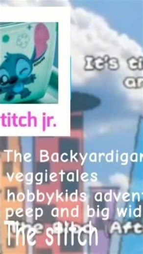 the stitch jr (it's time to come and play) schedule