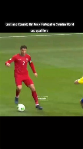 Cristiano Ronaldo's Hat Trick in Portugal vs Sweden Match
